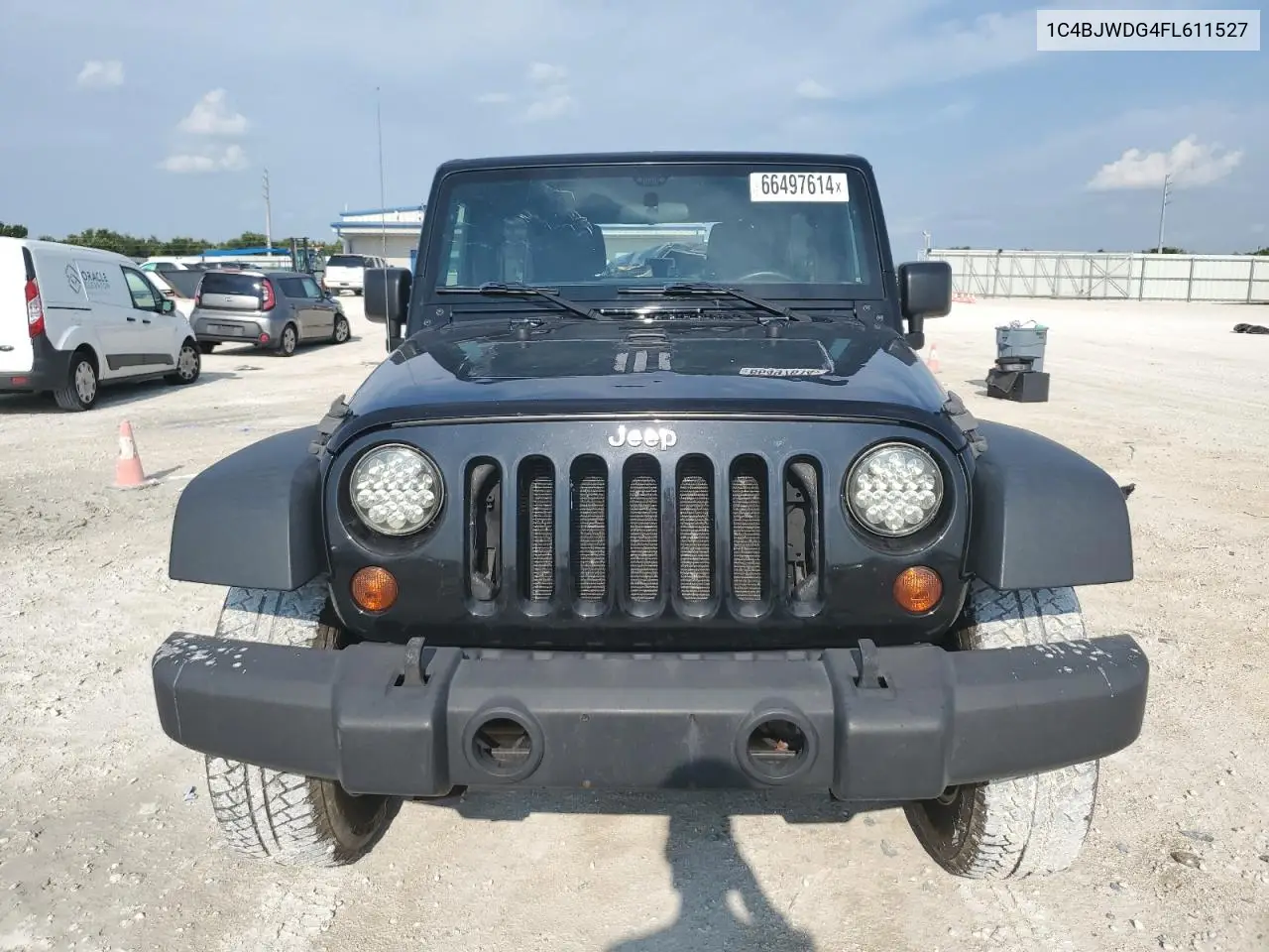 2015 Jeep Wrangler Unlimited Sport VIN: 1C4BJWDG4FL611527 Lot: 66497614
