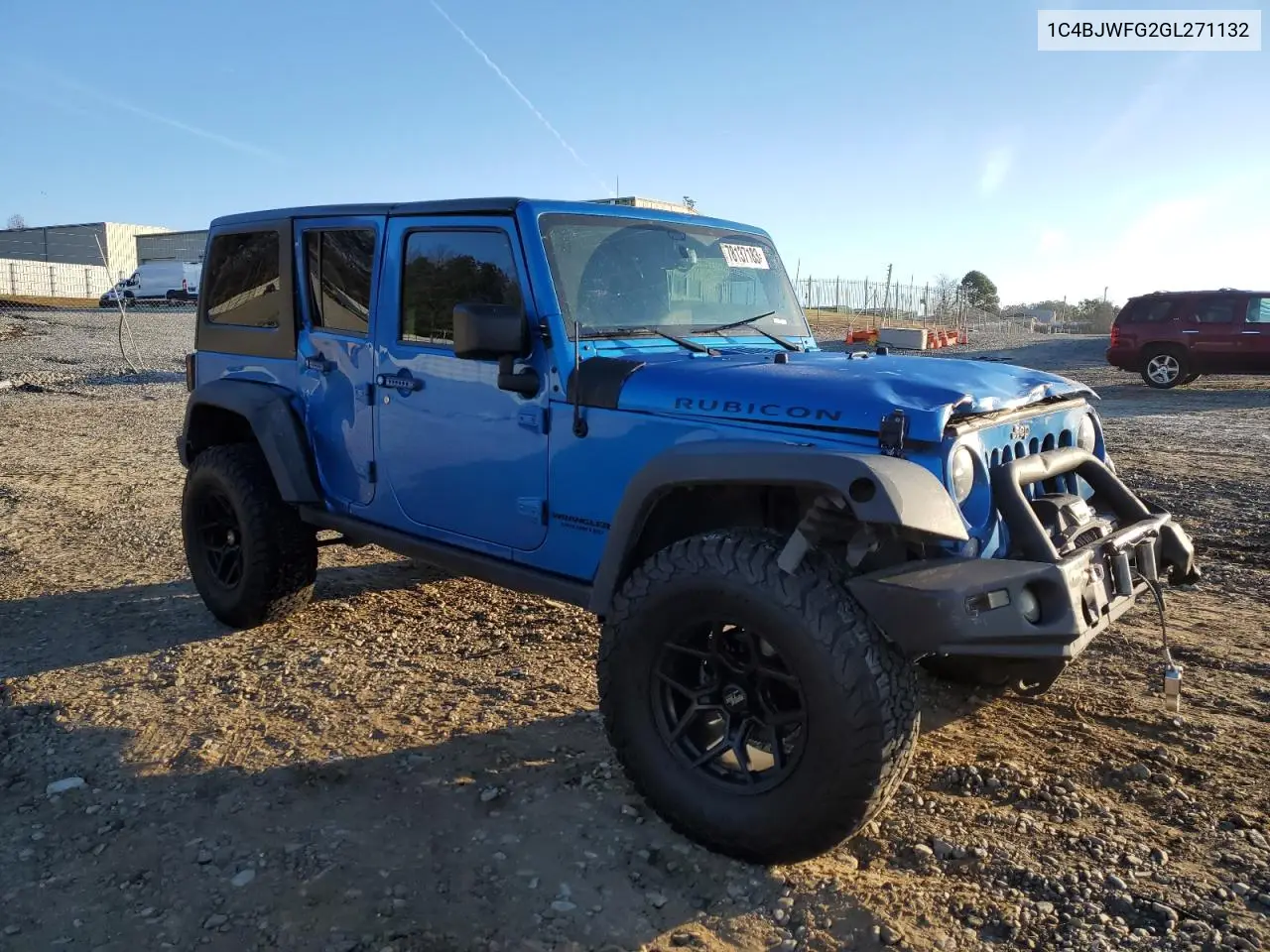 2016 Jeep Wrangler Unlimited Rubicon VIN: 1C4BJWFG2GL271132 Lot: 44472544