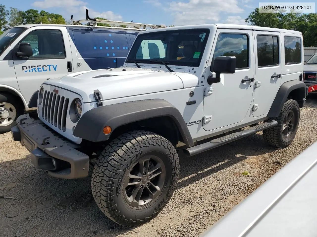 2016 Jeep Wrangler Unlimited Sahara VIN: 1C4BJWEG1GL328101 Lot: 52754865