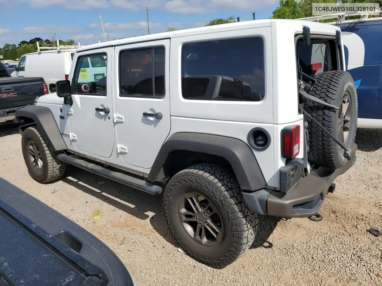 2016 Jeep Wrangler Unlimited Sahara VIN: 1C4BJWEG1GL328101 Lot: 52754865