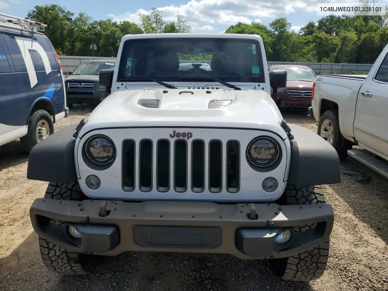 2016 Jeep Wrangler Unlimited Sahara VIN: 1C4BJWEG1GL328101 Lot: 52754865