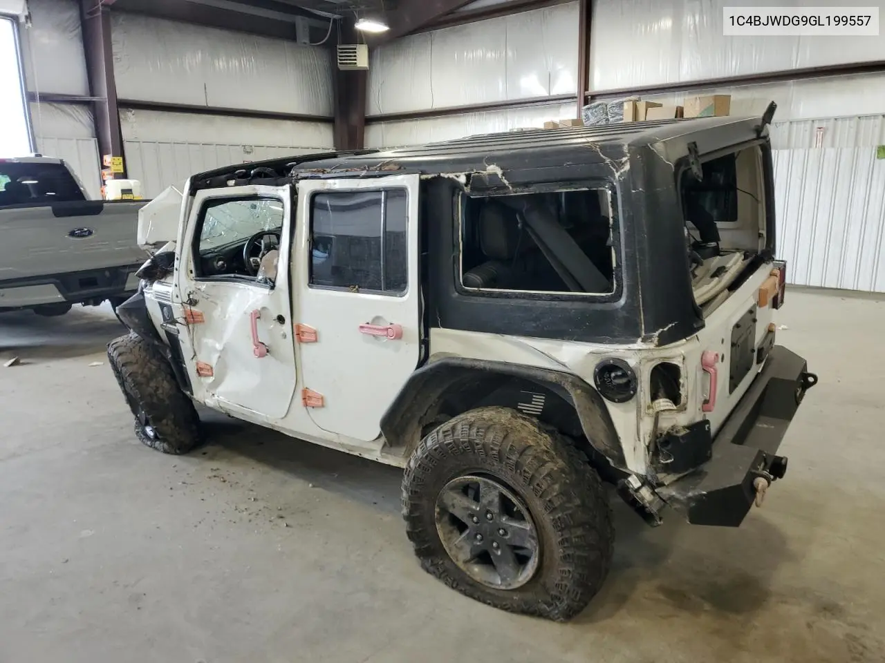 2016 Jeep Wrangler Unlimited Sport VIN: 1C4BJWDG9GL199557 Lot: 59421835