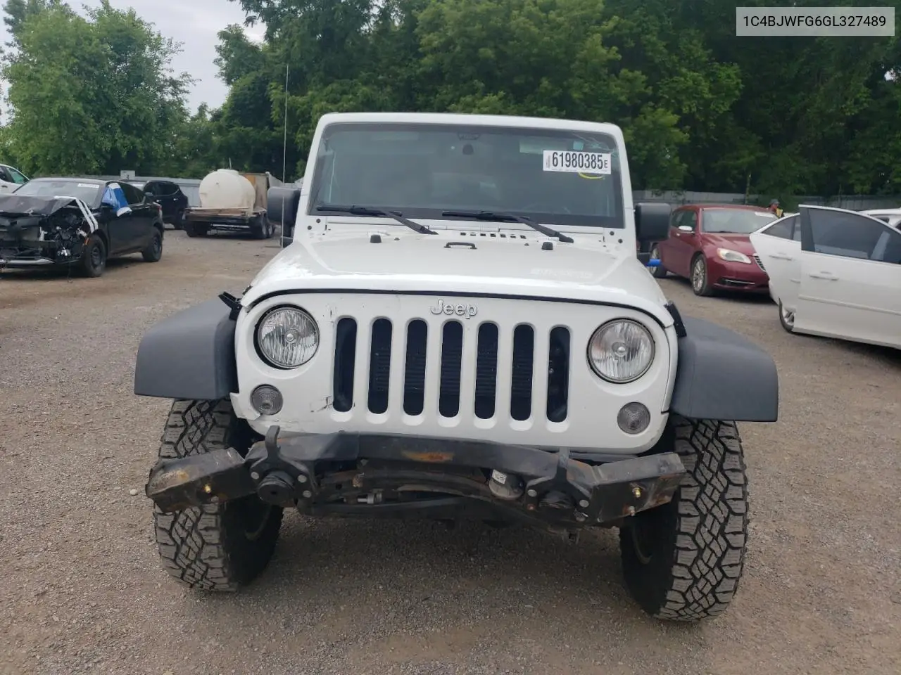 2016 Jeep Wrangler Unlimited Rubicon VIN: 1C4BJWFG6GL327489 Lot: 61980385