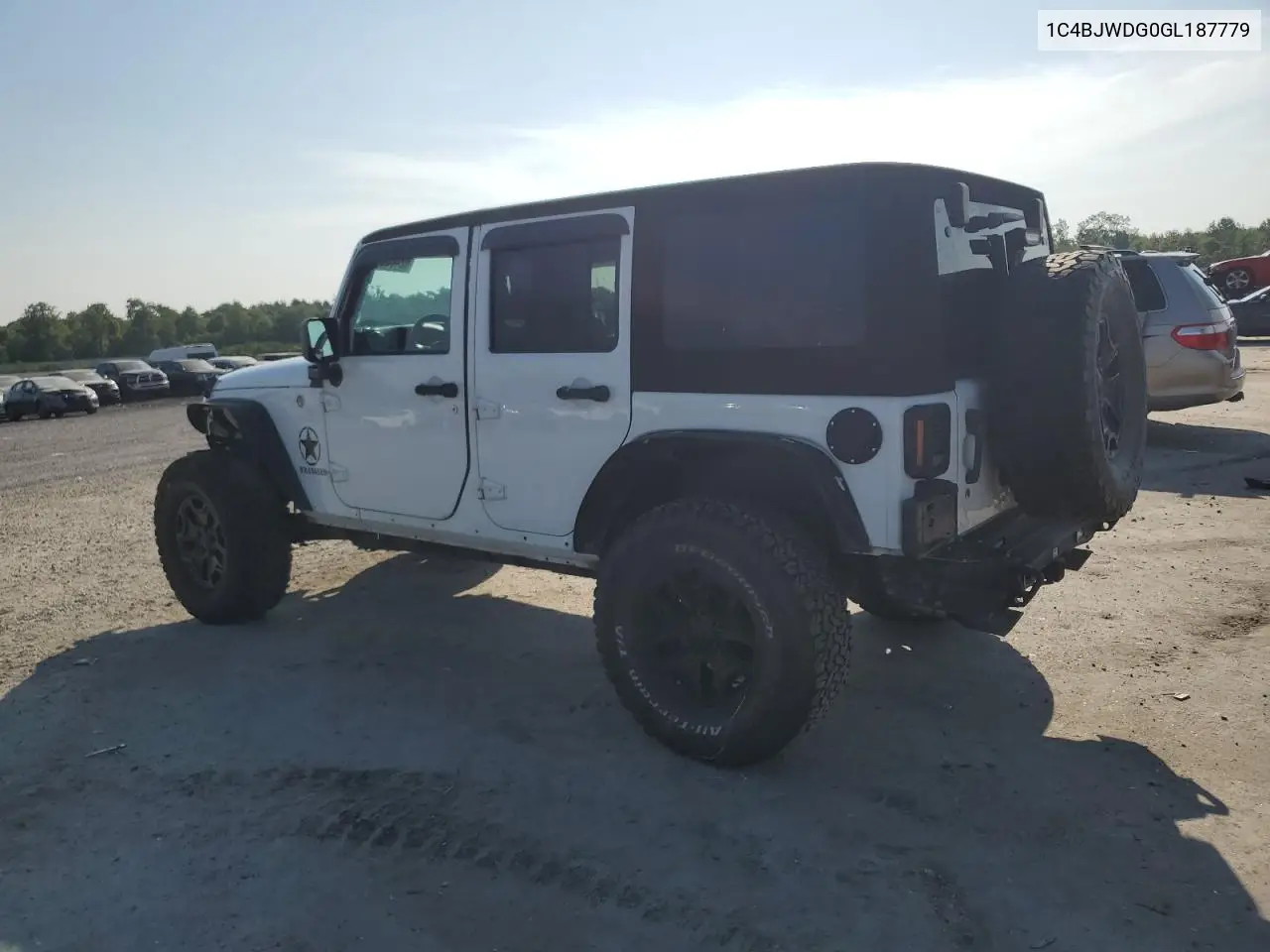 2016 Jeep Wrangler Unlimited Sport VIN: 1C4BJWDG0GL187779 Lot: 62480015