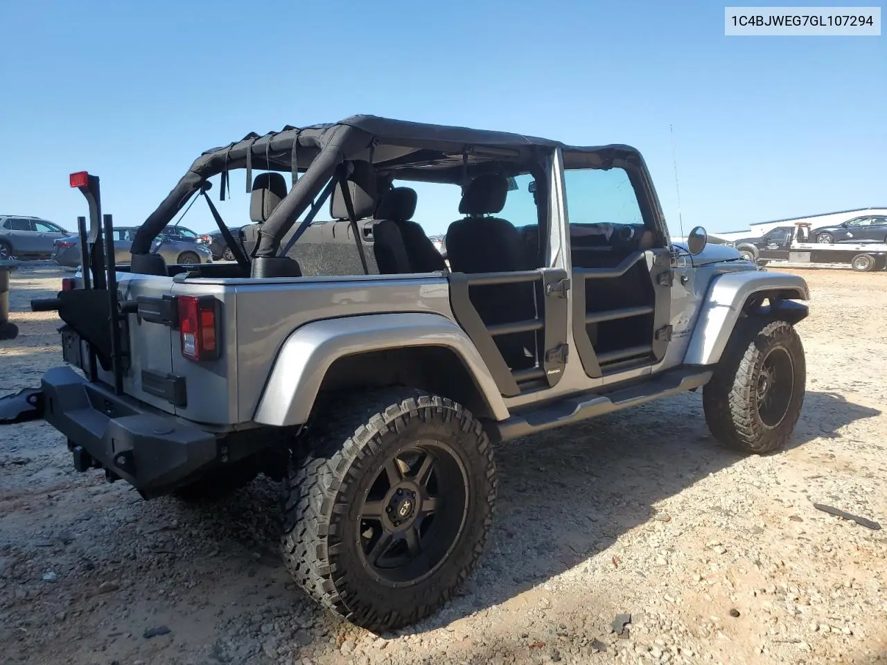 2016 Jeep Wrangler Unlimited Sahara VIN: 1C4BJWEG7GL107294 Lot: 64725865