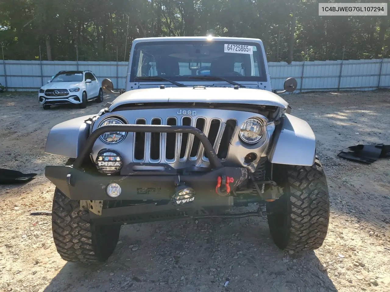 2016 Jeep Wrangler Unlimited Sahara VIN: 1C4BJWEG7GL107294 Lot: 64725865