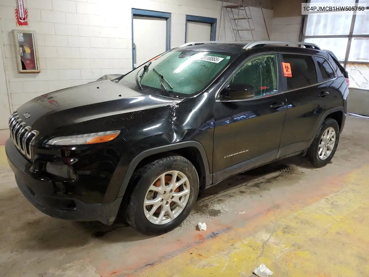 2017 Jeep Cherokee Latitude VIN: 1C4PJMCB1HW505750 Lot: 53118865