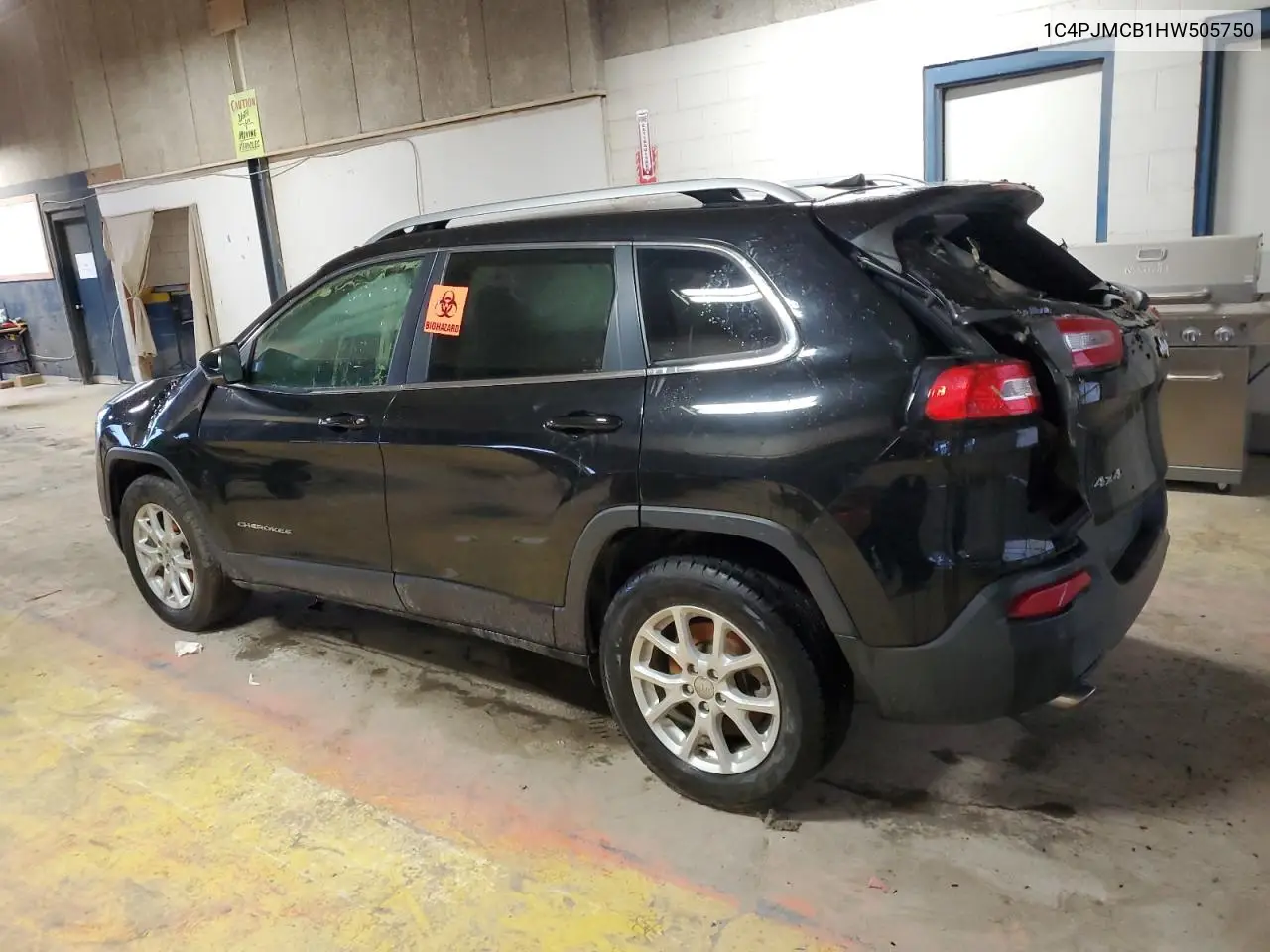 2017 Jeep Cherokee Latitude VIN: 1C4PJMCB1HW505750 Lot: 53118865