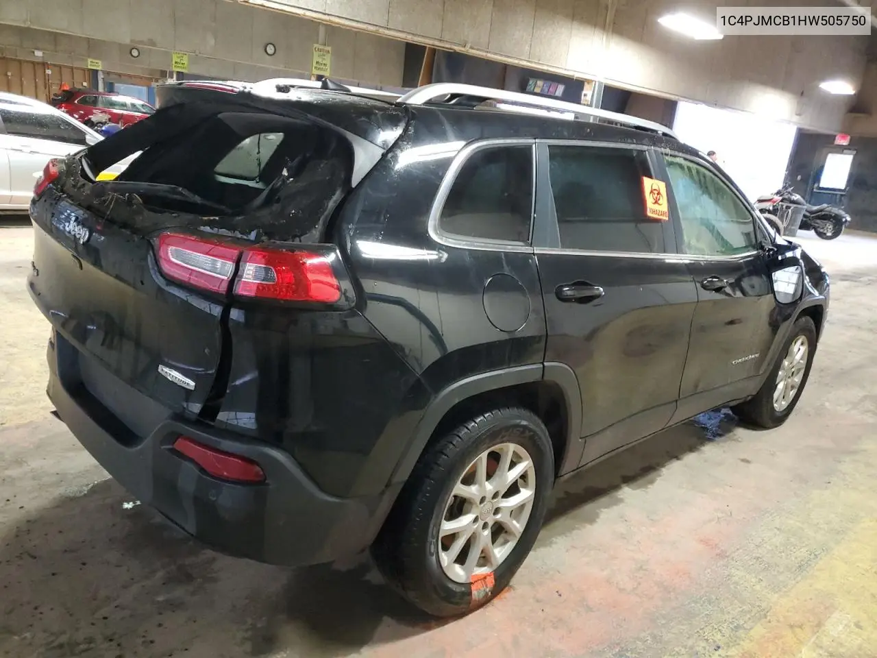 2017 Jeep Cherokee Latitude VIN: 1C4PJMCB1HW505750 Lot: 53118865