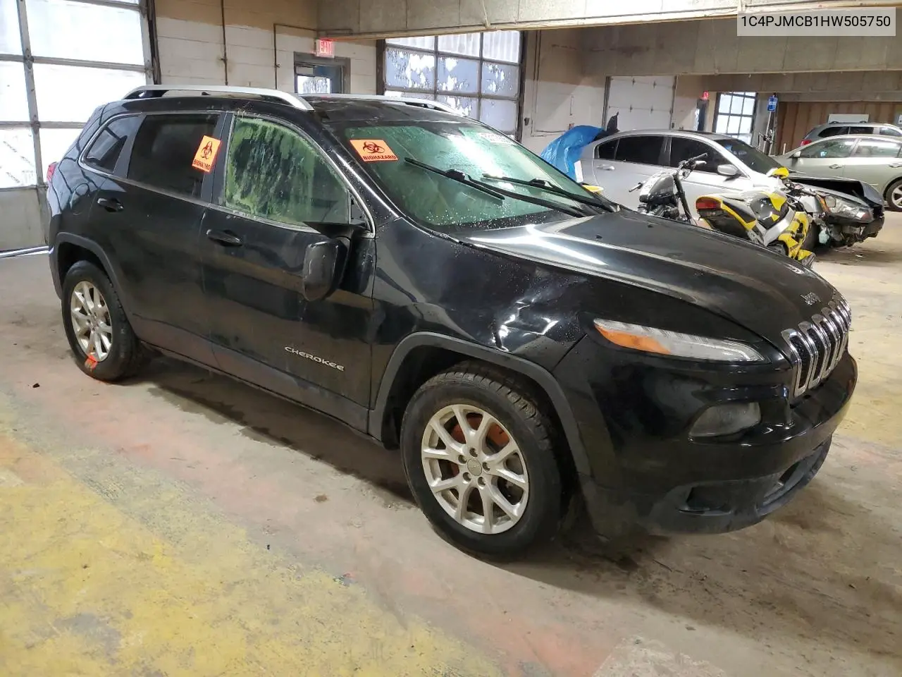 2017 Jeep Cherokee Latitude VIN: 1C4PJMCB1HW505750 Lot: 53118865