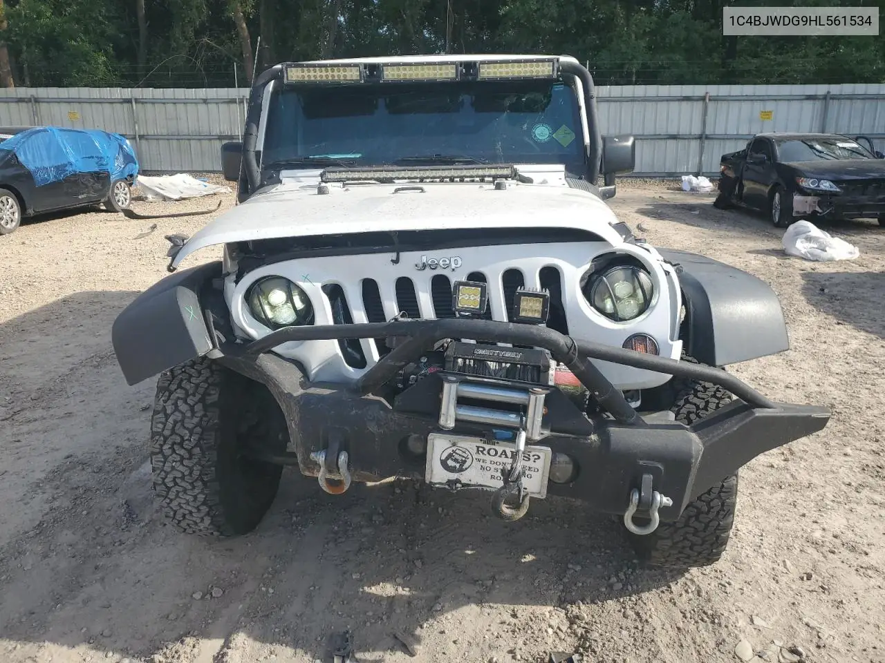 2017 Jeep Wrangler Unlimited Sport VIN: 1C4BJWDG9HL561534 Lot: 56901755