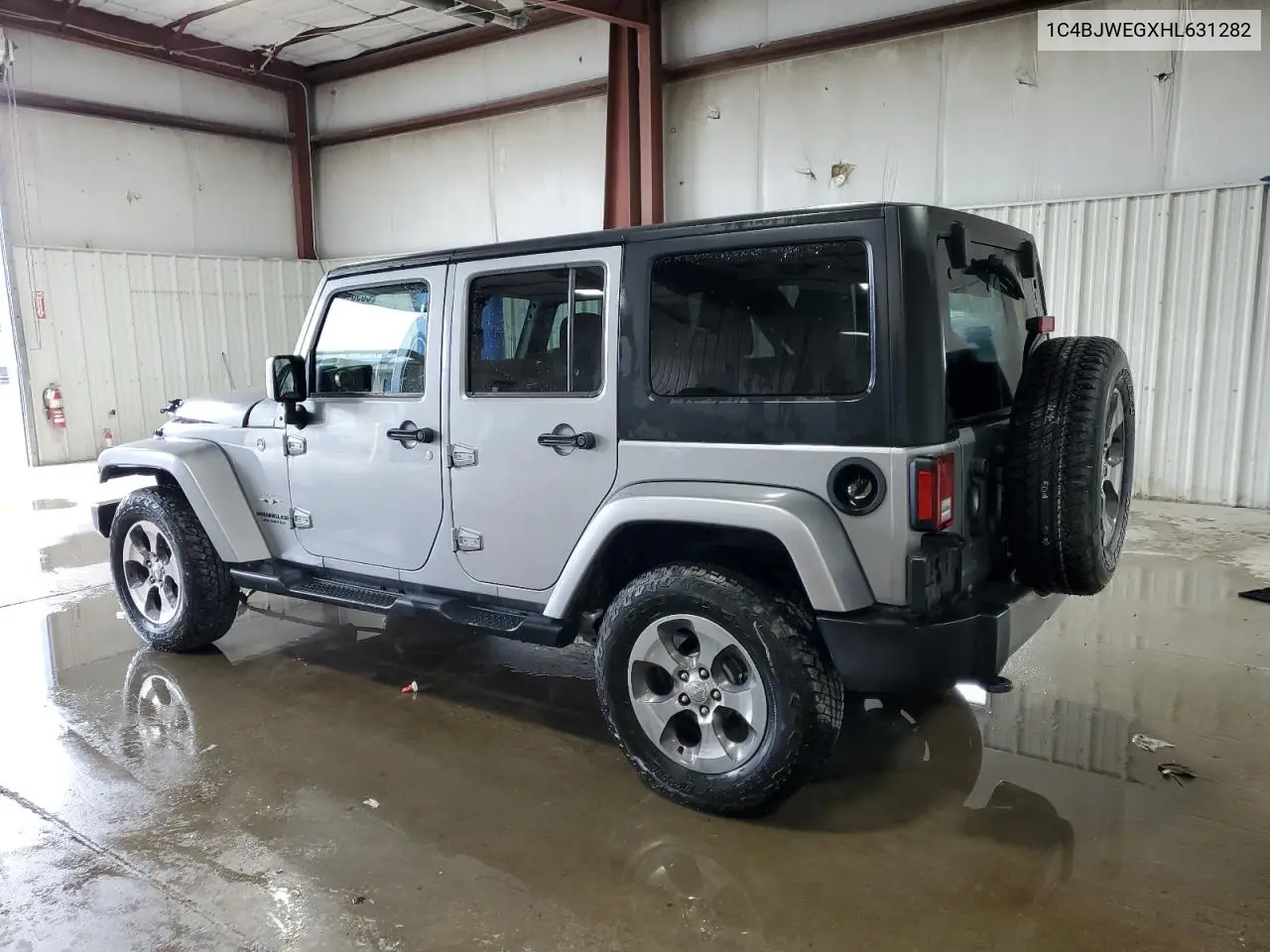 2017 Jeep Wrangler Unlimited Sahara VIN: 1C4BJWEGXHL631282 Lot: 56964895