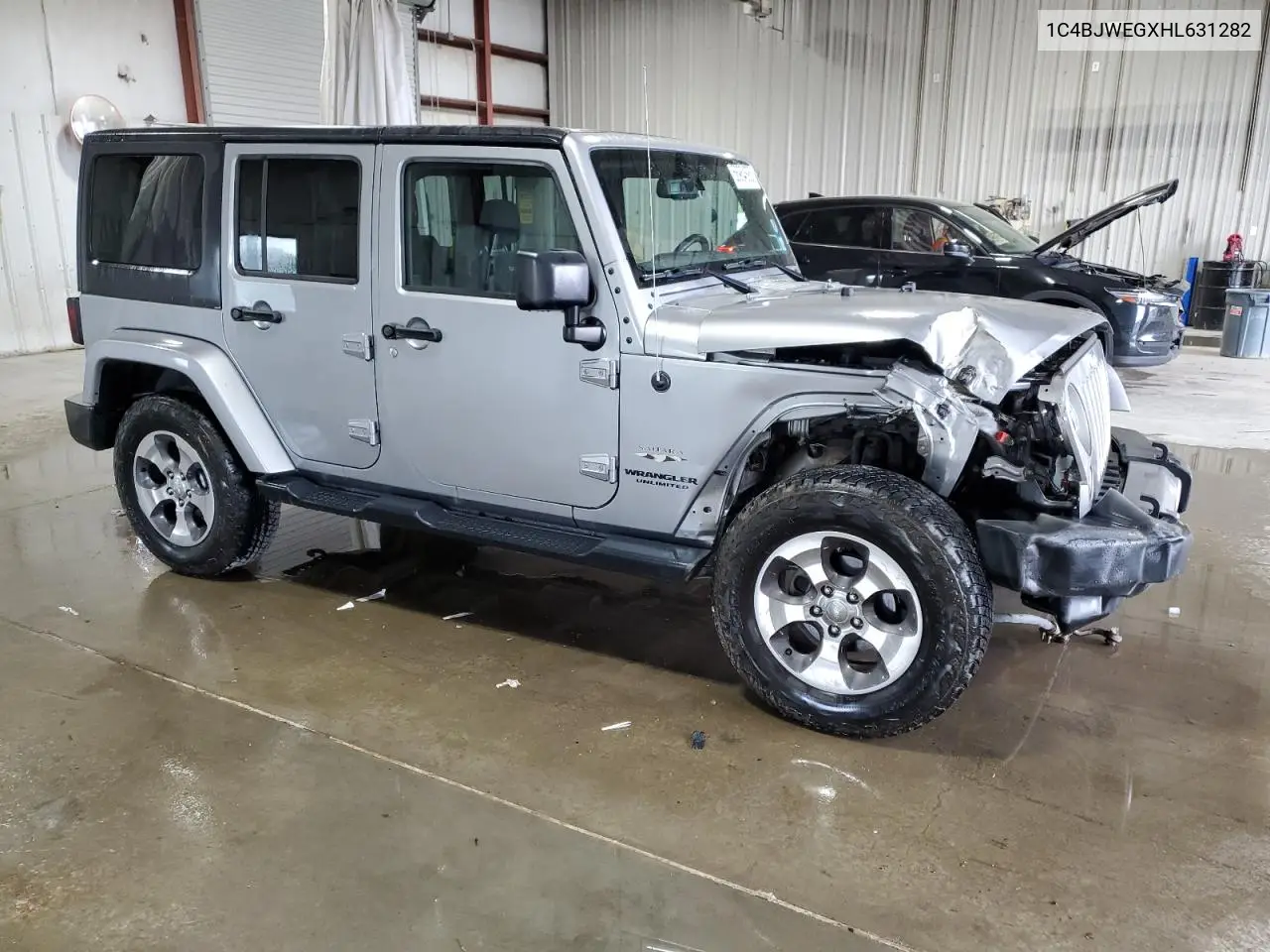 2017 Jeep Wrangler Unlimited Sahara VIN: 1C4BJWEGXHL631282 Lot: 56964895