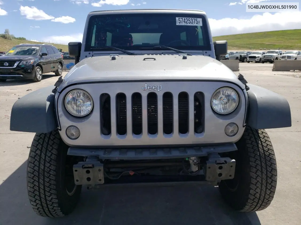 2017 Jeep Wrangler Unlimited Sport VIN: 1C4BJWDGXHL501990 Lot: 57425375