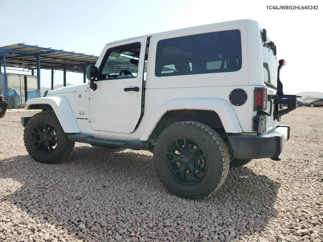 2017 Jeep Wrangler Sahara VIN: 1C4AJWBG2HL645242 Lot: 62789835