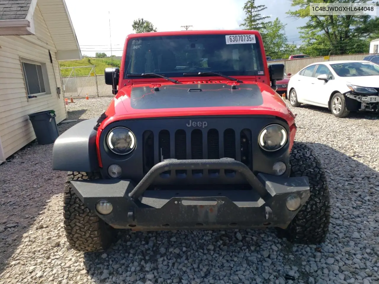 2017 Jeep Wrangler Unlimited Sport VIN: 1C4BJWDGXHL644048 Lot: 63070735