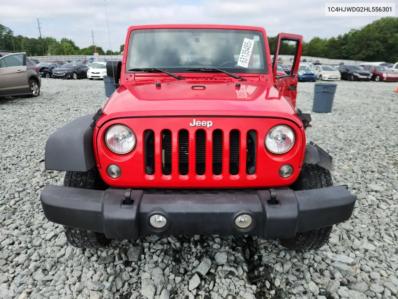 2017 Jeep Wrangler Unlimited Sport VIN: 1C4HJWDG2HL556301 Lot: 63135485