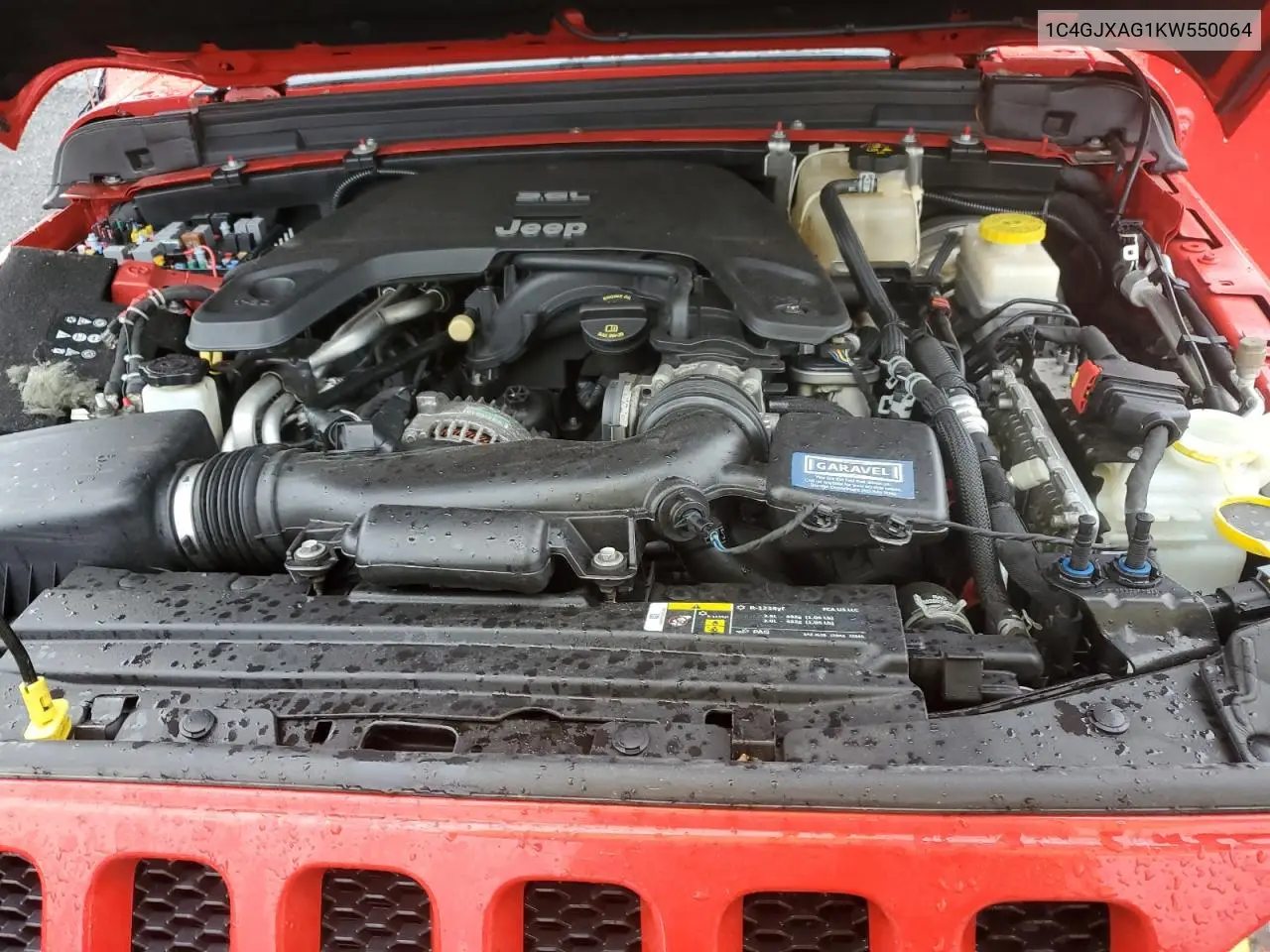 2018 Jeep Wrangler Sport VIN: 1C4GJXAG1KW550064 Lot: 54611455