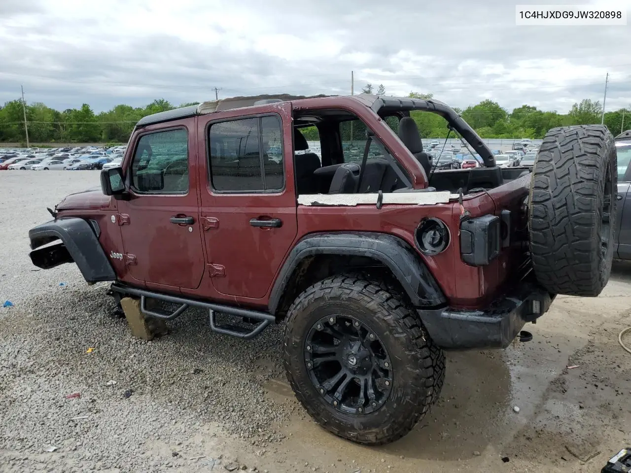 2018 Jeep Wrangler Unlimited Sport VIN: 1C4HJXDG9JW320898 Lot: 54693785