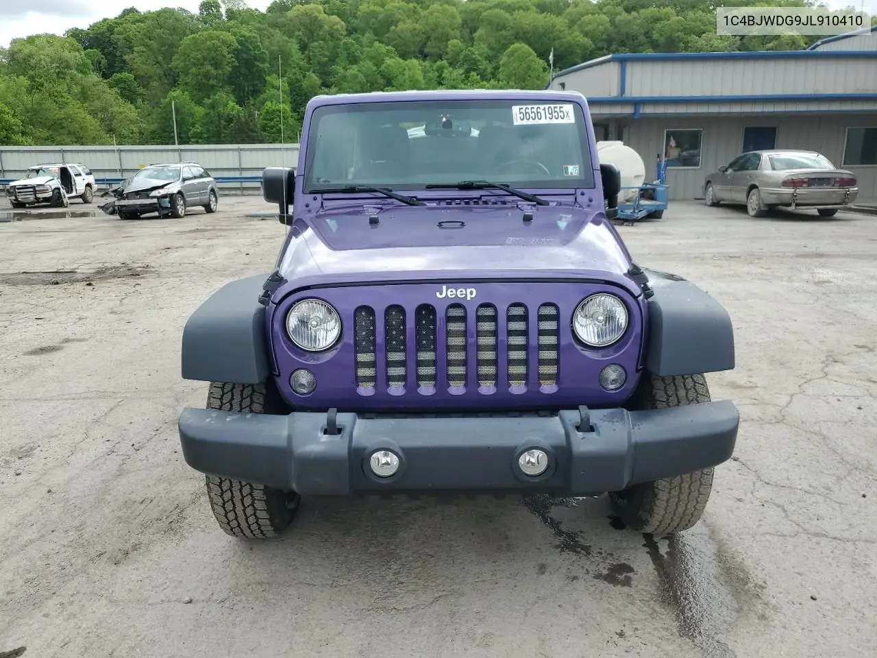 2018 Jeep Wrangler Unlimited Sport VIN: 1C4BJWDG9JL910410 Lot: 56561955