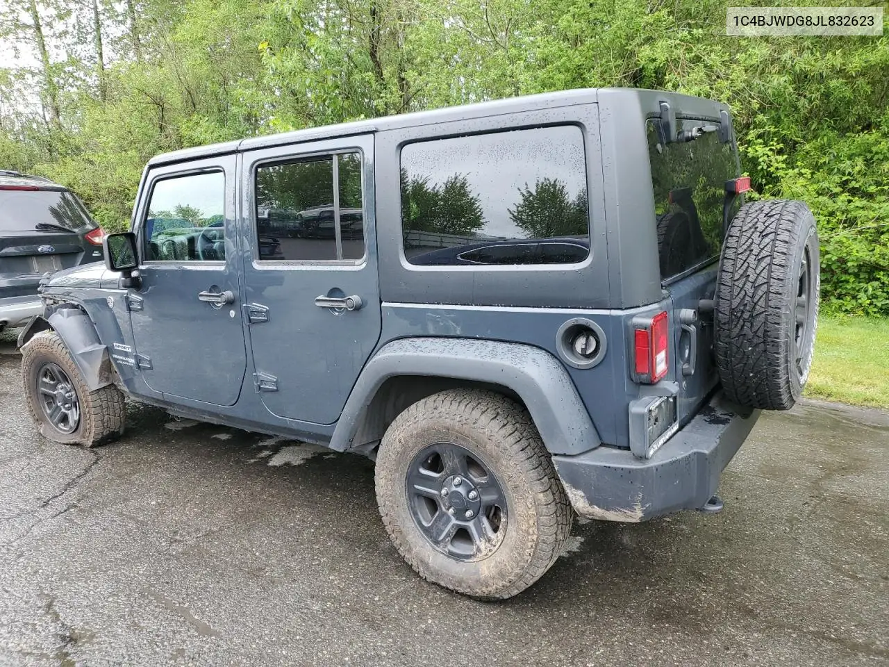 2018 Jeep Wrangler Unlimited Sport VIN: 1C4BJWDG8JL832623 Lot: 56712715