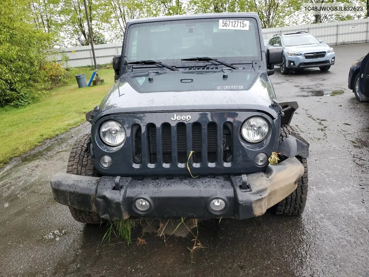 2018 Jeep Wrangler Unlimited Sport VIN: 1C4BJWDG8JL832623 Lot: 56712715