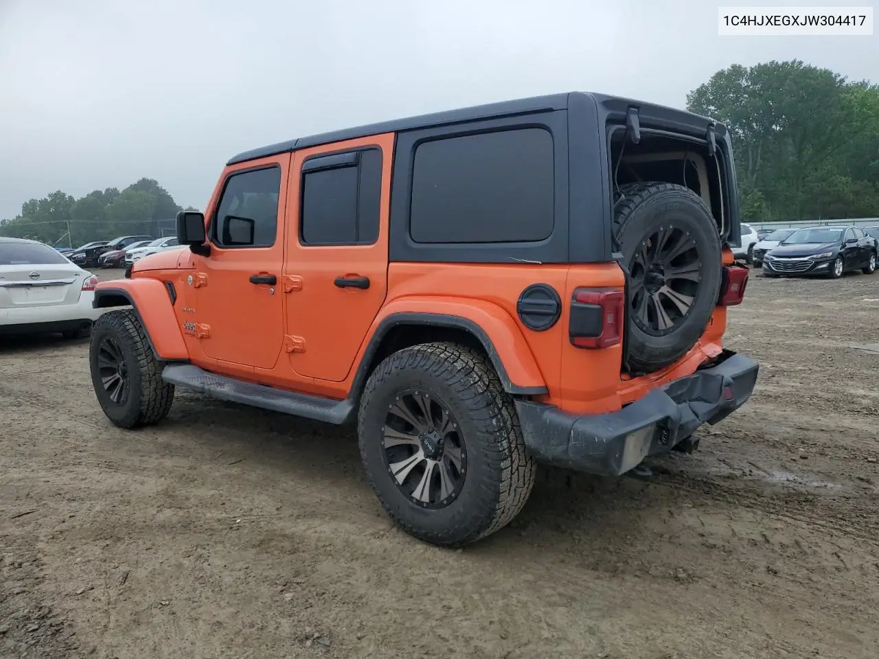 1c4hjxegxjw304417 1C4HJXEGXJW304417 2018 Jeep Wrangler Unlimited Sahara