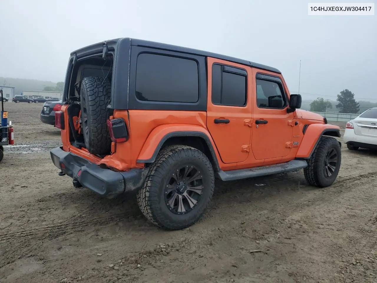 1c4hjxegxjw304417 1C4HJXEGXJW304417 2018 Jeep Wrangler Unlimited Sahara