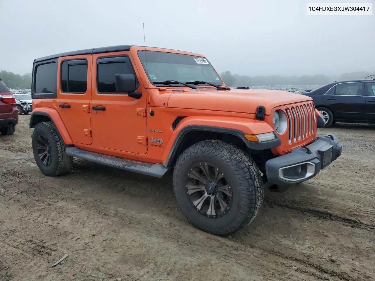 1c4hjxegxjw304417 1C4HJXEGXJW304417 2018 Jeep Wrangler Unlimited Sahara