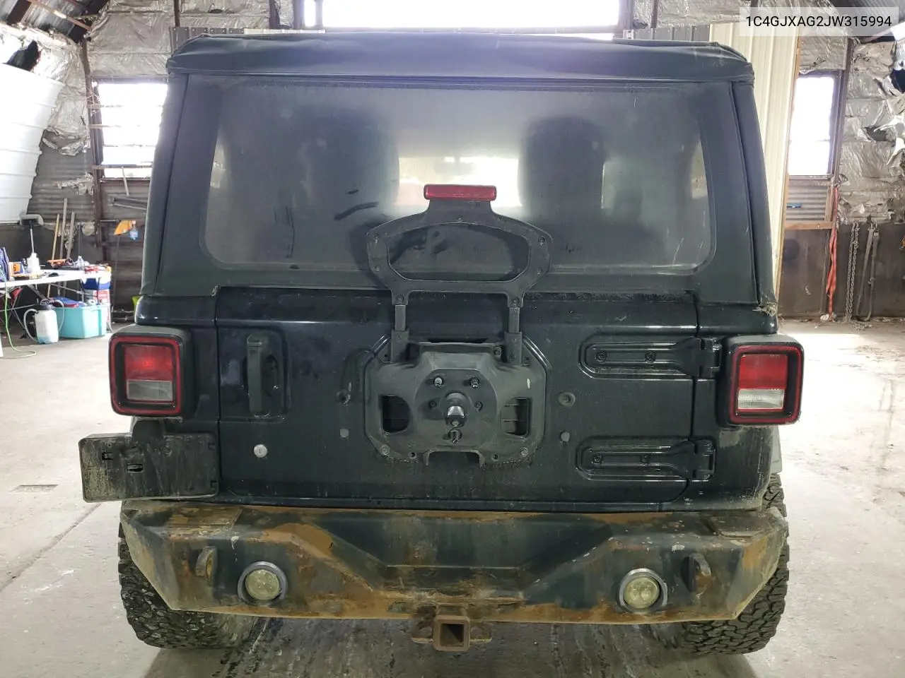 2018 Jeep Wrangler Sport VIN: 1C4GJXAG2JW315994 Lot: 57119525