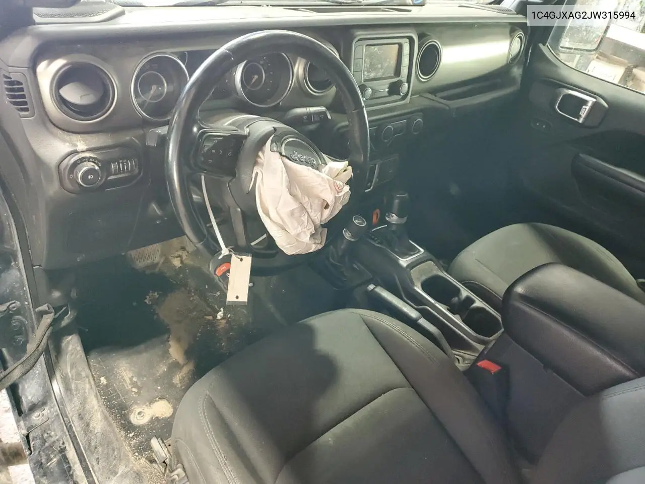 2018 Jeep Wrangler Sport VIN: 1C4GJXAG2JW315994 Lot: 57119525