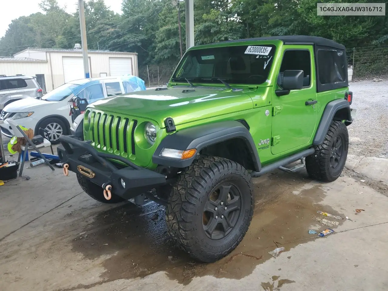2018 Jeep Wrangler Sport VIN: 1C4GJXAG4JW316712 Lot: 62000835
