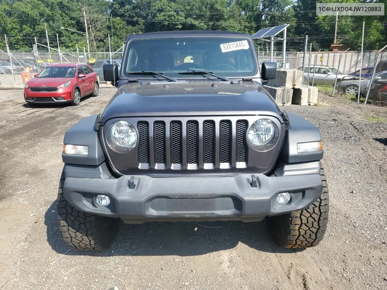 2018 Jeep Wrangler Unlimited Sport VIN: 1C4HJXDG4JW120883 Lot: 62215845