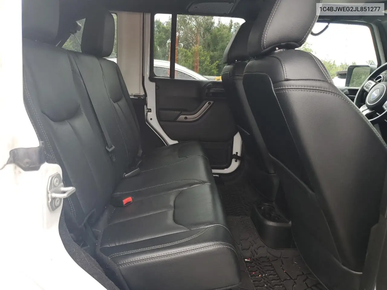 2018 Jeep Wrangler Unlimited Sahara VIN: 1C4BJWEG2JL851277 Lot: 63631645