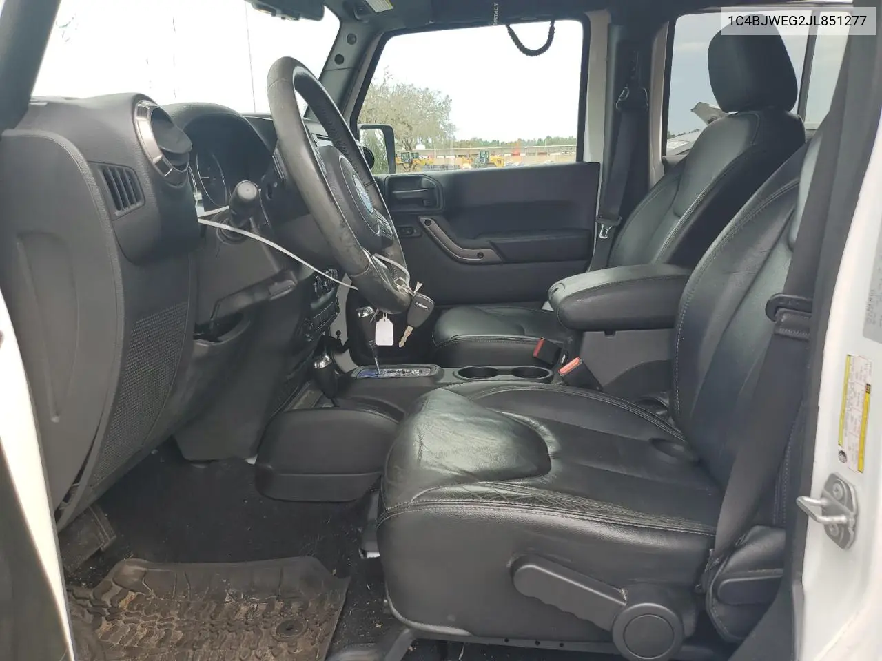 2018 Jeep Wrangler Unlimited Sahara VIN: 1C4BJWEG2JL851277 Lot: 63631645