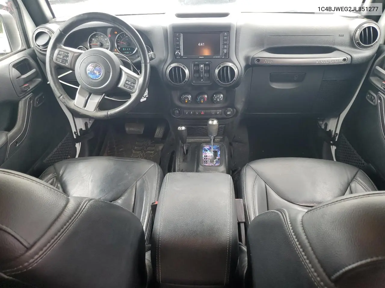 2018 Jeep Wrangler Unlimited Sahara VIN: 1C4BJWEG2JL851277 Lot: 63631645