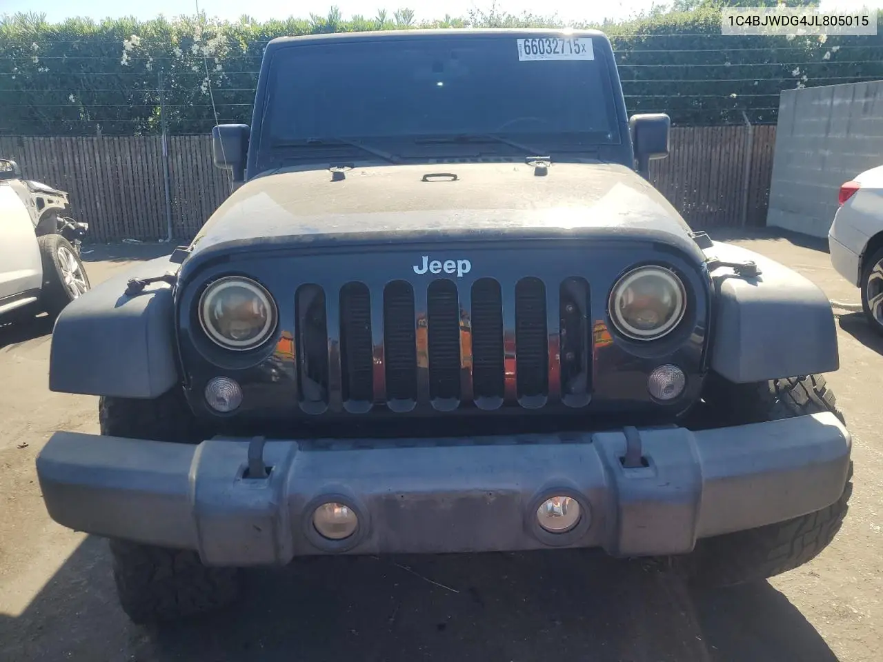 2018 Jeep Wrangler Unlimited Sport VIN: 1C4BJWDG4JL805015 Lot: 66032715