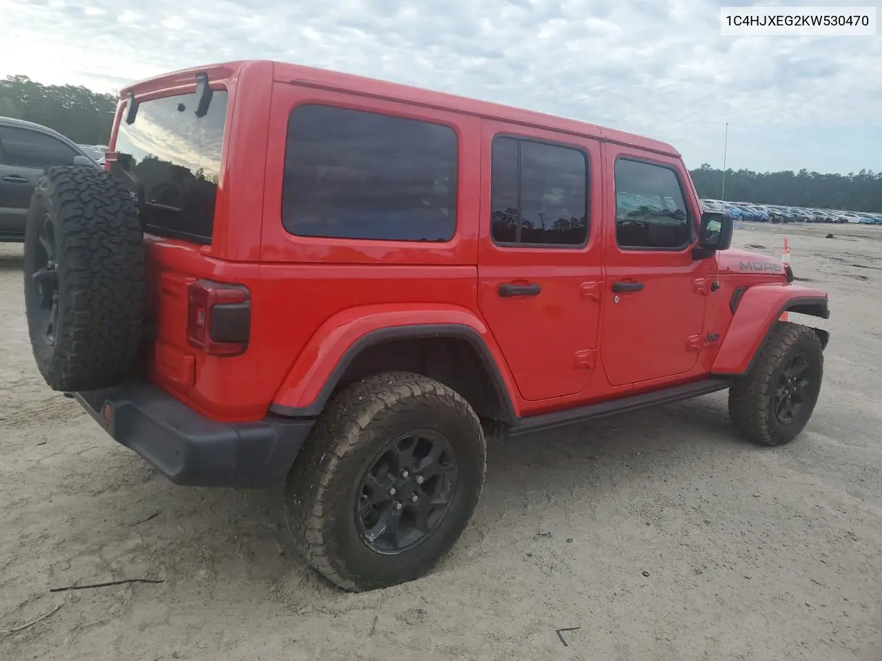 2019 Jeep Wrangler Unlimited Sahara VIN: 1C4HJXEG2KW530470 Lot: 56884775