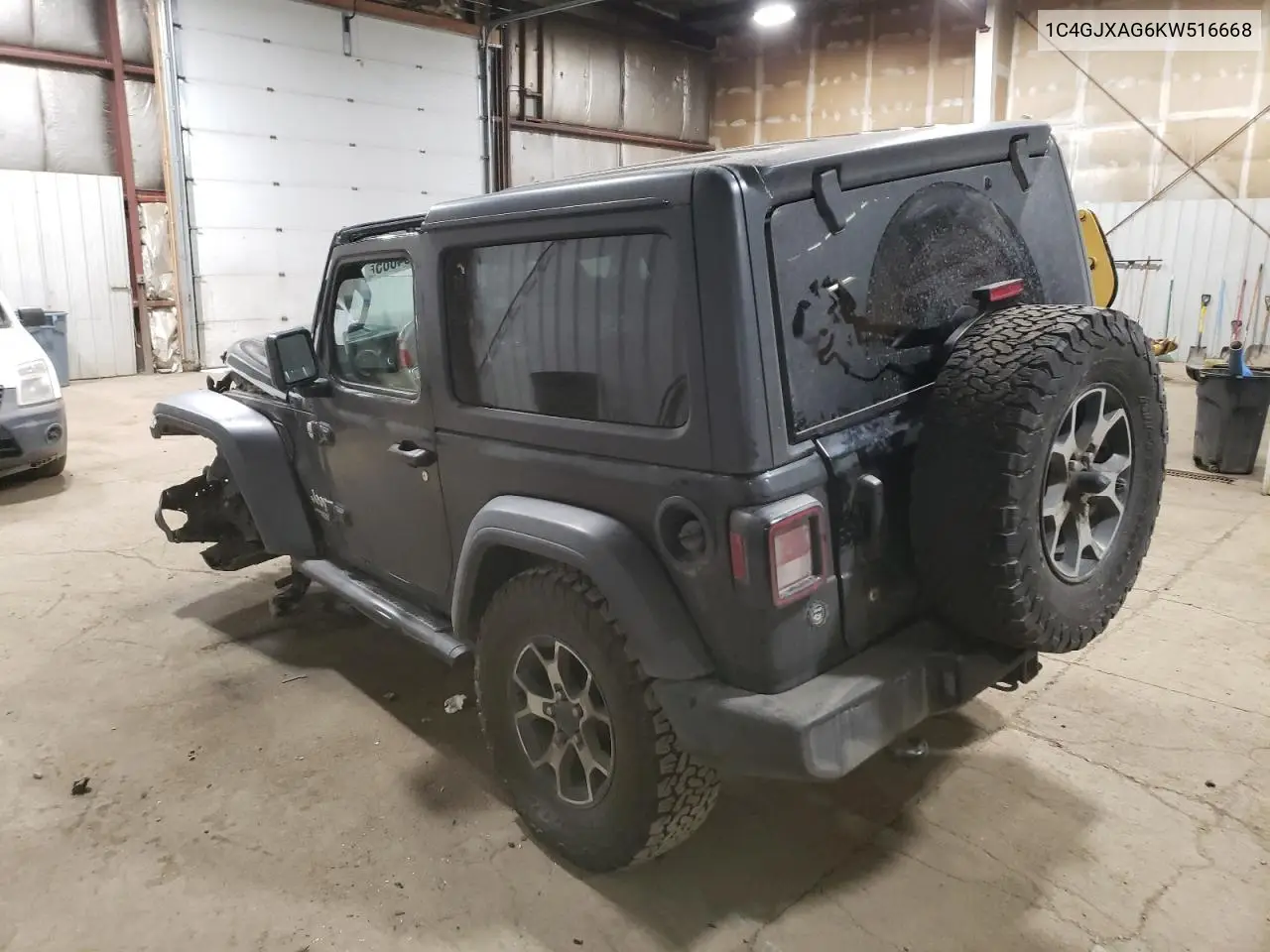 2019 Jeep Wrangler Sport VIN: 1C4GJXAG6KW516668 Lot: 61854865