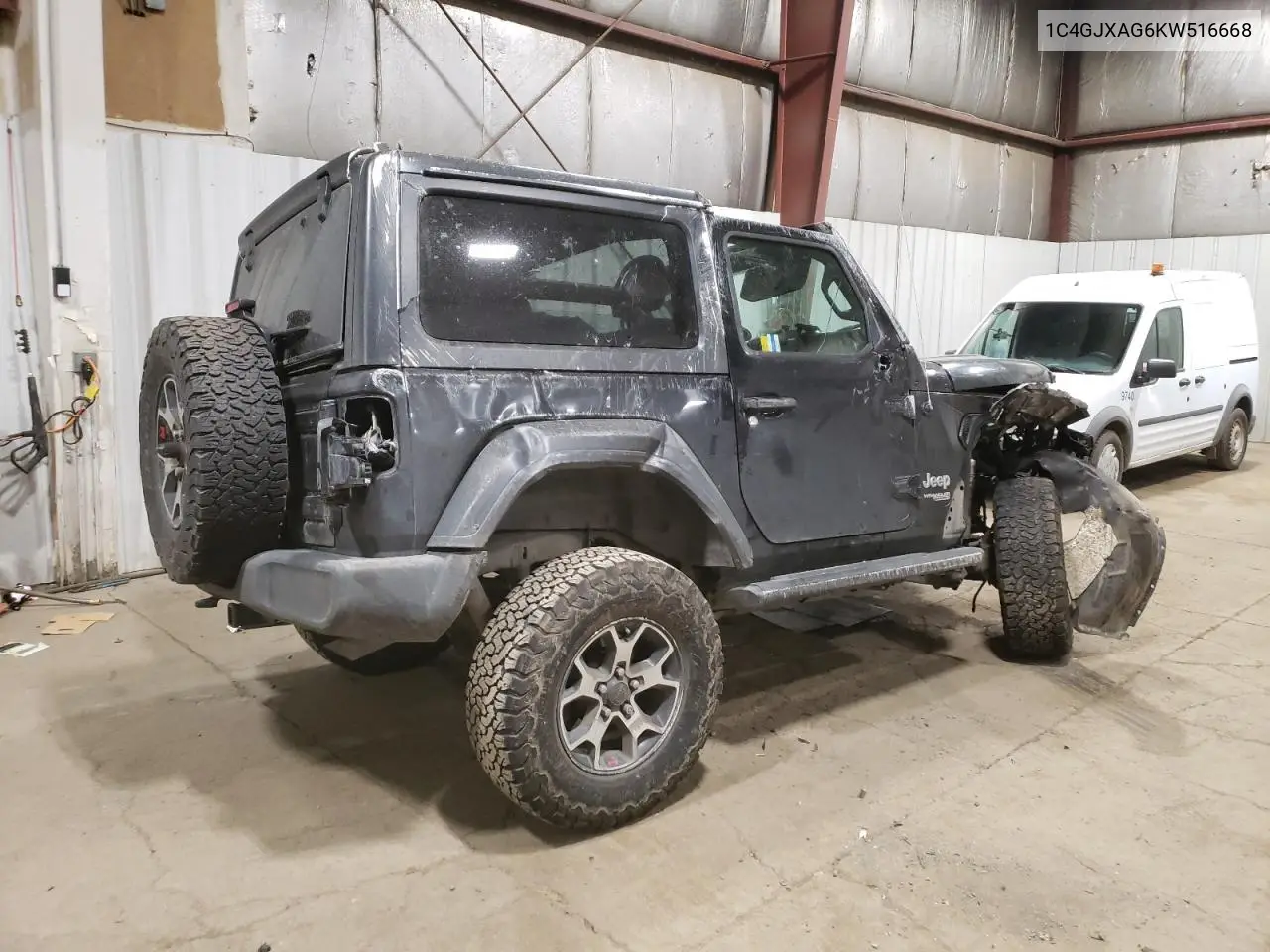 2019 Jeep Wrangler Sport VIN: 1C4GJXAG6KW516668 Lot: 61854865
