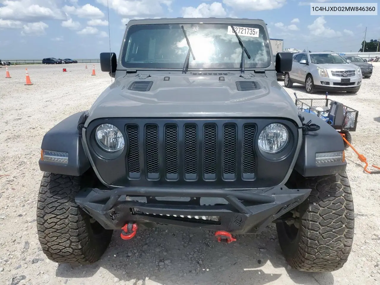 2019 Jeep Wrangler Unlimited Sport VIN: 1C4HJXDG2MW846360 Lot: 62721735
