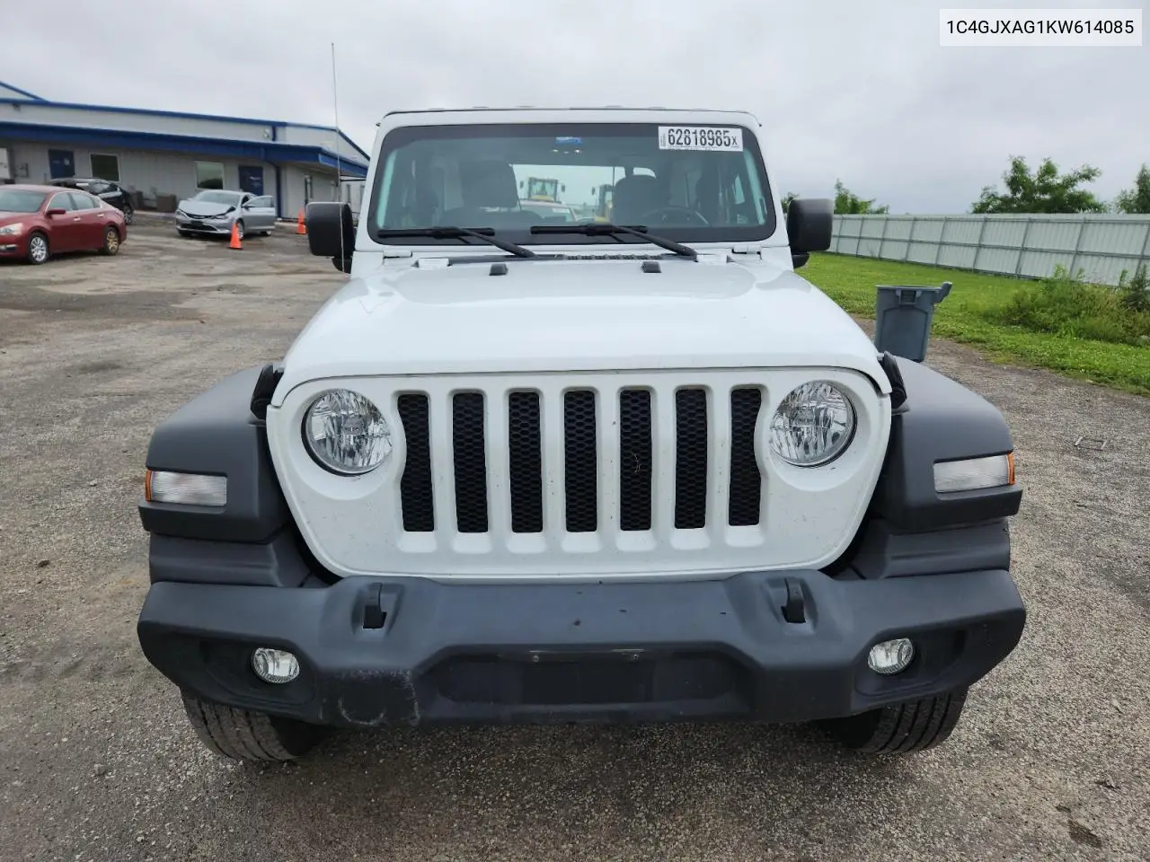 2019 Jeep Wrangler Sport VIN: 1C4GJXAG1KW614085 Lot: 62818985