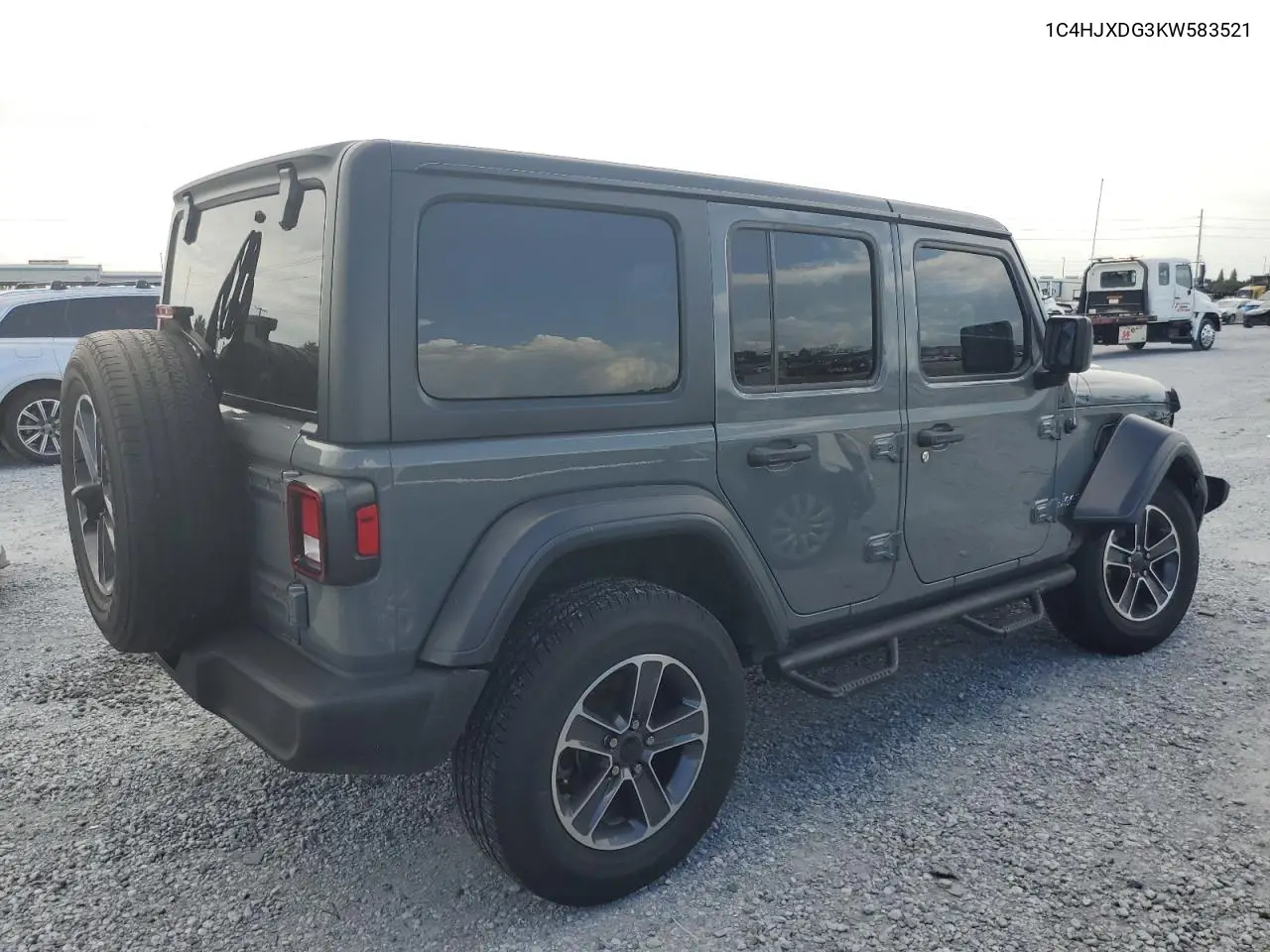 2019 Jeep Wrangler Unlimited Sport VIN: 1C4HJXDG3KW583521 Lot: 62835915