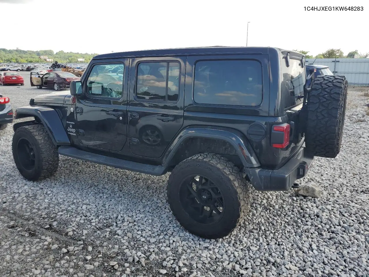 2019 Jeep Wrangler Unlimited Sahara VIN: 1C4HJXEG1KW648283 Lot: 64487675