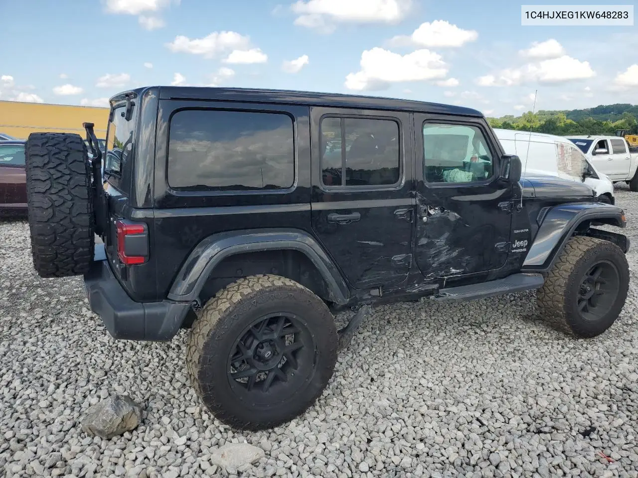 2019 Jeep Wrangler Unlimited Sahara VIN: 1C4HJXEG1KW648283 Lot: 64487675