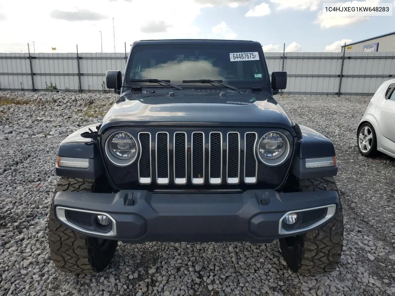 2019 Jeep Wrangler Unlimited Sahara VIN: 1C4HJXEG1KW648283 Lot: 64487675