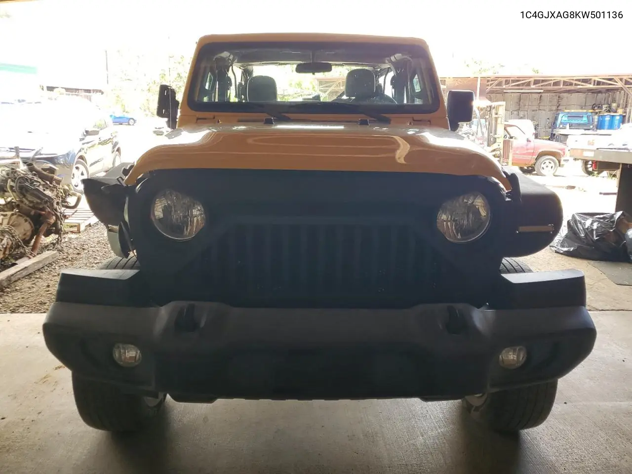 2019 Jeep Wrangler Sport VIN: 1C4GJXAG8KW501136 Lot: 64523075
