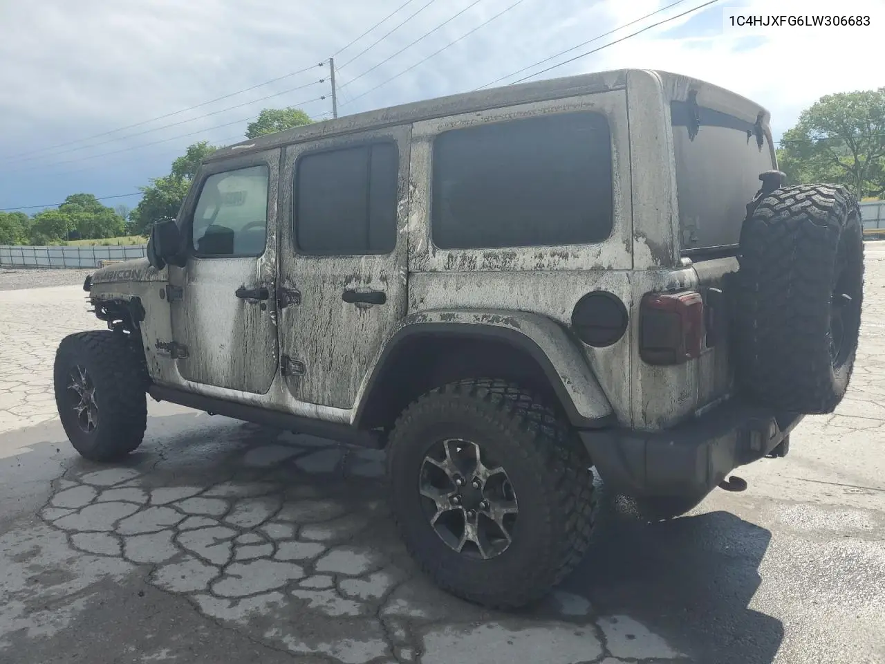 2020 Jeep Wrangler Unlimited Rubicon VIN: 1C4HJXFG6LW306683 Lot: 49234675