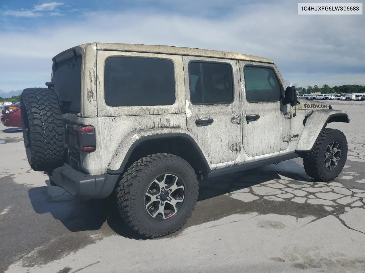 2020 Jeep Wrangler Unlimited Rubicon VIN: 1C4HJXFG6LW306683 Lot: 49234675