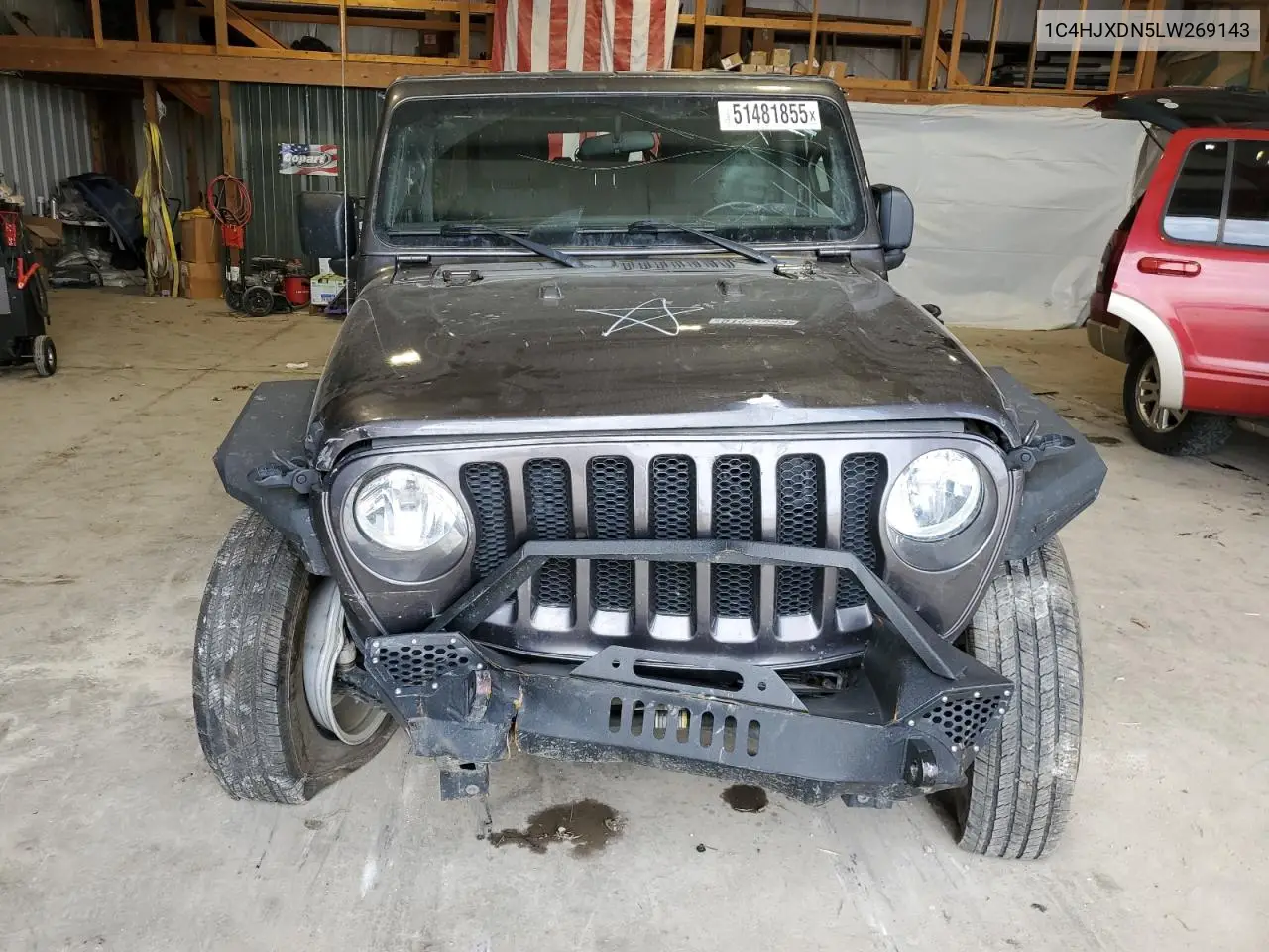 2020 Jeep Wrangler Unlimited Sport VIN: 1C4HJXDN5LW269143 Lot: 51481855